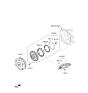 Diagram for Kia K900 Torque Converter - 451004J300