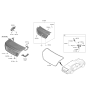 Diagram for Kia K900 Trunk Latch - 81230J6010