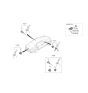 Diagram for 2019 Kia K900 Ignition Lock Cylinder - 81905J6000