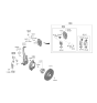 Diagram for 2020 Kia K900 Wheel Bearing - 51750J6500