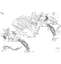 Diagram for Kia K900 Catalytic Converter - 285303LTR1