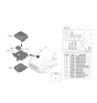 Diagram for Kia K900 Fuse - 1879004945