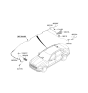 Diagram for 2019 Kia K900 Antenna - 96210J60404SS