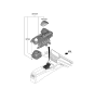 Diagram for 2019 Kia K900 Automatic Transmission Shift Levers - 467W0J6500RBQ