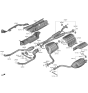 Diagram for Kia Exhaust Flange Gasket - 287512H000