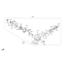 Diagram for 2019 Kia K900 Differential - 474004J030