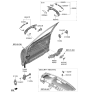 Diagram for 2019 Kia K900 Door Handle - 82661J6000