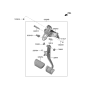 Diagram for 2023 Kia Forte Brake Light Switch - 93810J3000