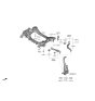 Diagram for Kia Stinger Control Arm Bolt - 545653K000