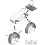 Diagram for Kia K900 Wheelhouse - 86811J6000