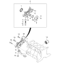 Diagram for 2001 Kia Rio Oil Filter - 0K2A114240