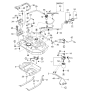 Diagram for Kia Rio Fuel Filter - 0K32A20490