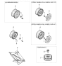 Diagram for Kia Sephia Wheel Cover - 0K2AA37192