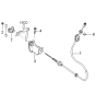 Diagram for 2000 Kia Rio Clutch Cable - 0K30A41150C