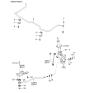 Diagram for 2005 Kia Rio Sway Bar Kit - 0K33C34151A