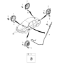 Diagram for 2000 Kia Rio Car Speakers - 96360FD500