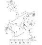 Diagram for 2001 Kia Rio Brake Line - 58765FD100