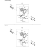 Diagram for 2003 Kia Spectra Differential Seal - 0F00427238