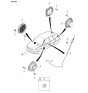 Diagram for 2001 Kia Rio Car Speakers - 0K34A66960