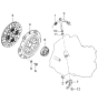 Diagram for 2000 Kia Rio Clutch Fork - 0K30A16521A