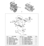 Diagram for Kia Rio Cylinder Head Gasket - K0AA110270C