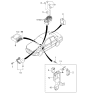 Diagram for 2001 Kia Rio Relay - MH47067740