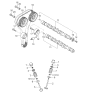 Diagram for Kia Sephia Timing Idler Gear - 248102X700