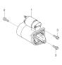 Diagram for 2001 Kia Rio Starter Motor - 0K30A18400