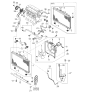 Diagram for Kia Rio Radiator - 25310FD010