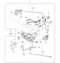 Diagram for 2002 Kia Rio A/C Switch - 0K30A61C10