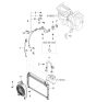 Diagram for 2002 Kia Rio A/C Hose - 97762FD000