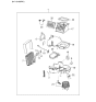 Diagram for 2003 Kia Rio Evaporator - 0K30A61J10