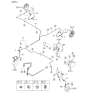 Diagram for 2005 Kia Rio Hydraulic Hose - 31370FD000