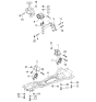 Diagram for Kia Rio Engine Mount - 0K30A39010B