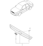 Diagram for 2003 Kia Rio Emblem - 0K30B51725