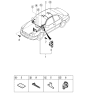 Diagram for Kia Rio Relay - 95250FD050