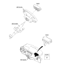 Diagram for 2014 Kia Rio Air Bag - 569001W600HU