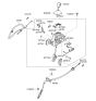 Diagram for 2016 Kia Rio Automatic Transmission Shift Levers - 467211W100