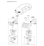 Diagram for Kia Light Socket - 924511W000