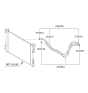 Diagram for 2016 Kia Rio Oil Cooler Hose - 254201W150