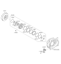 Diagram for 2016 Kia Rio Torque Converter - 4510026061