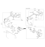 Diagram for Kia Rio A/C Service Cap - 9781139100