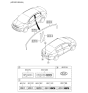 Diagram for 2015 Kia Forte Koup Emblem - 863201W200