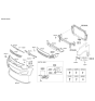 Diagram for Kia Rio Air Deflector - 865911W200