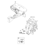 Diagram for 2012 Kia Rio Ignition Switch - 954301W500