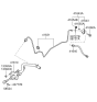 Diagram for 2009 Kia Forte Koup Hydraulic Hose - 416401M000