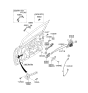 Diagram for Kia Door Latch Cable - 813911W010