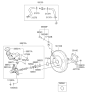 Diagram for 2012 Kia Rio Brake Booster - 591101W050