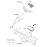 Diagram for 2014 Kia Optima Air Bag - 569002T520VA