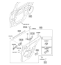 Diagram for Kia Optima Power Window Switch - 935802T520